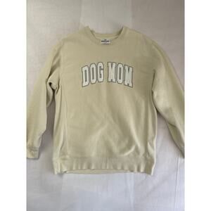 Women’s Independent Trading Co Crème Dog Mom Sweater Sz L
